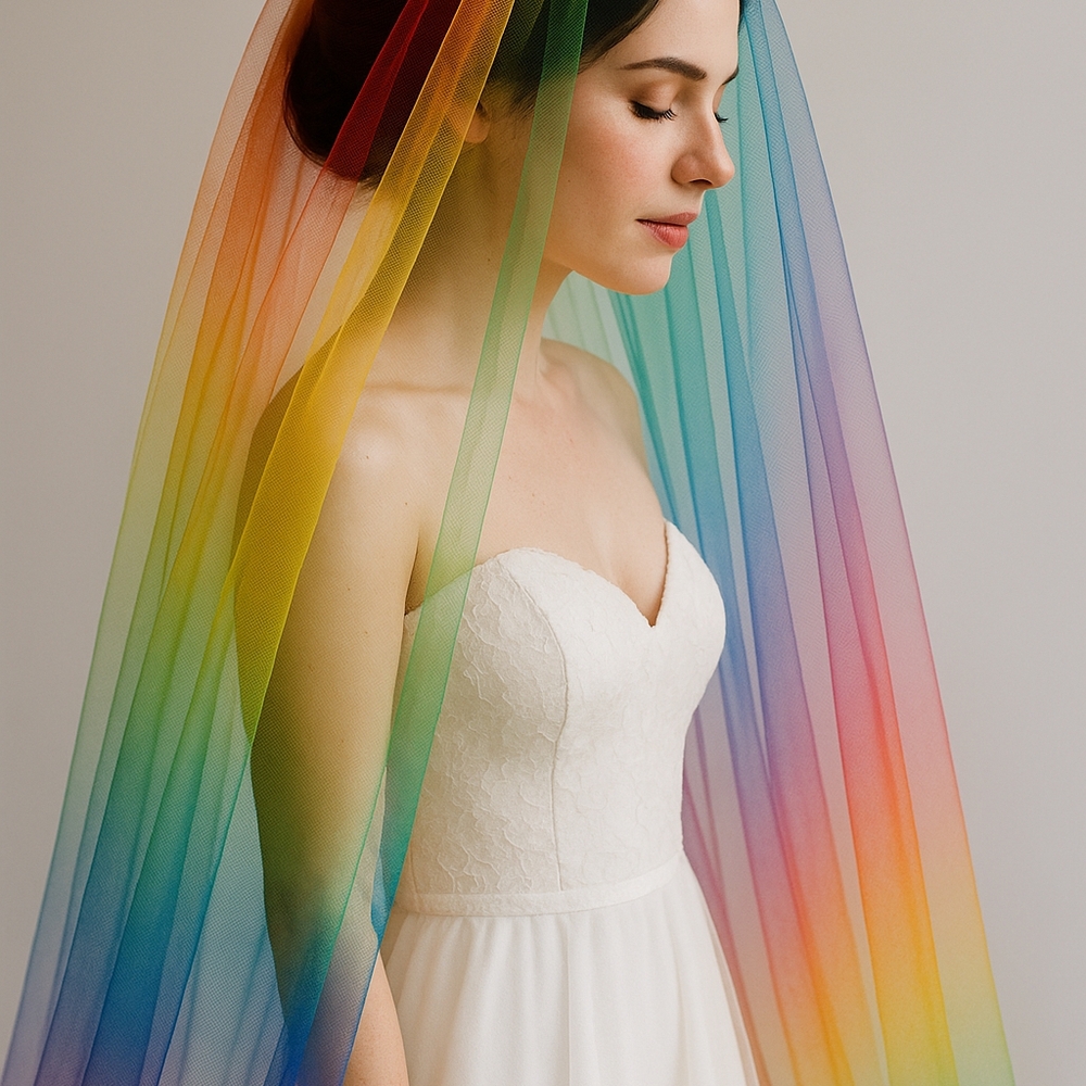 Rainbow Bridal Veil
